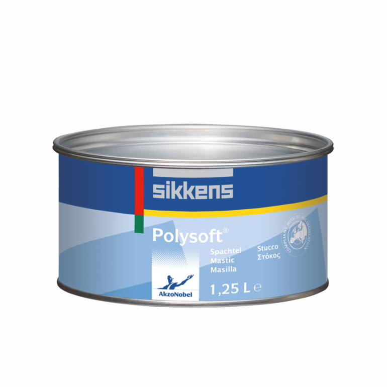 Sikkens Шпатлёвка Polysoft Пластик Наб. 1кг