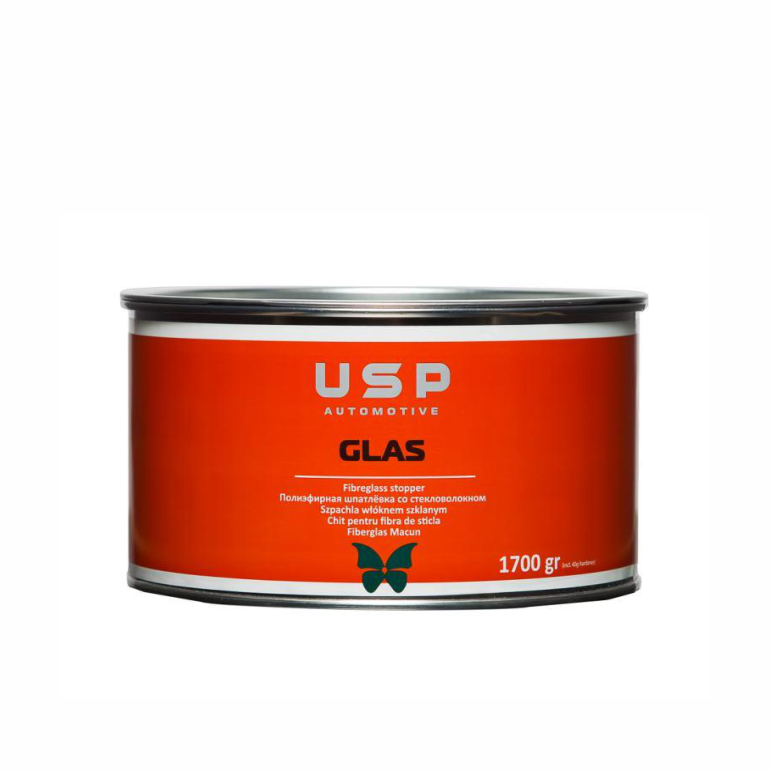 USP Шпатлёвка со стекловолокном Glas 1,7 кг