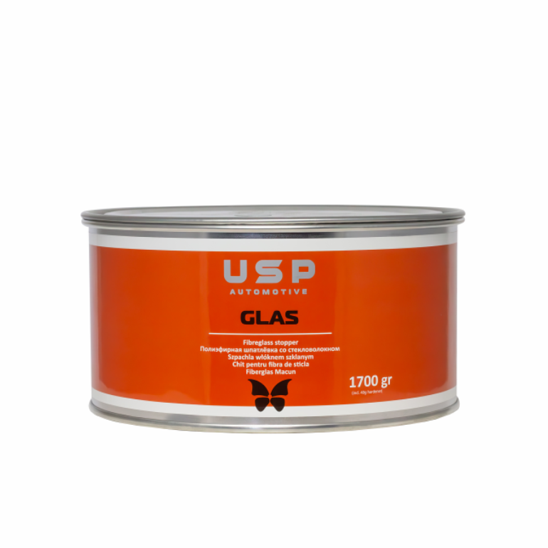 USP Шпатлёвка со стекловолокном Glas 1,7 кг (green)