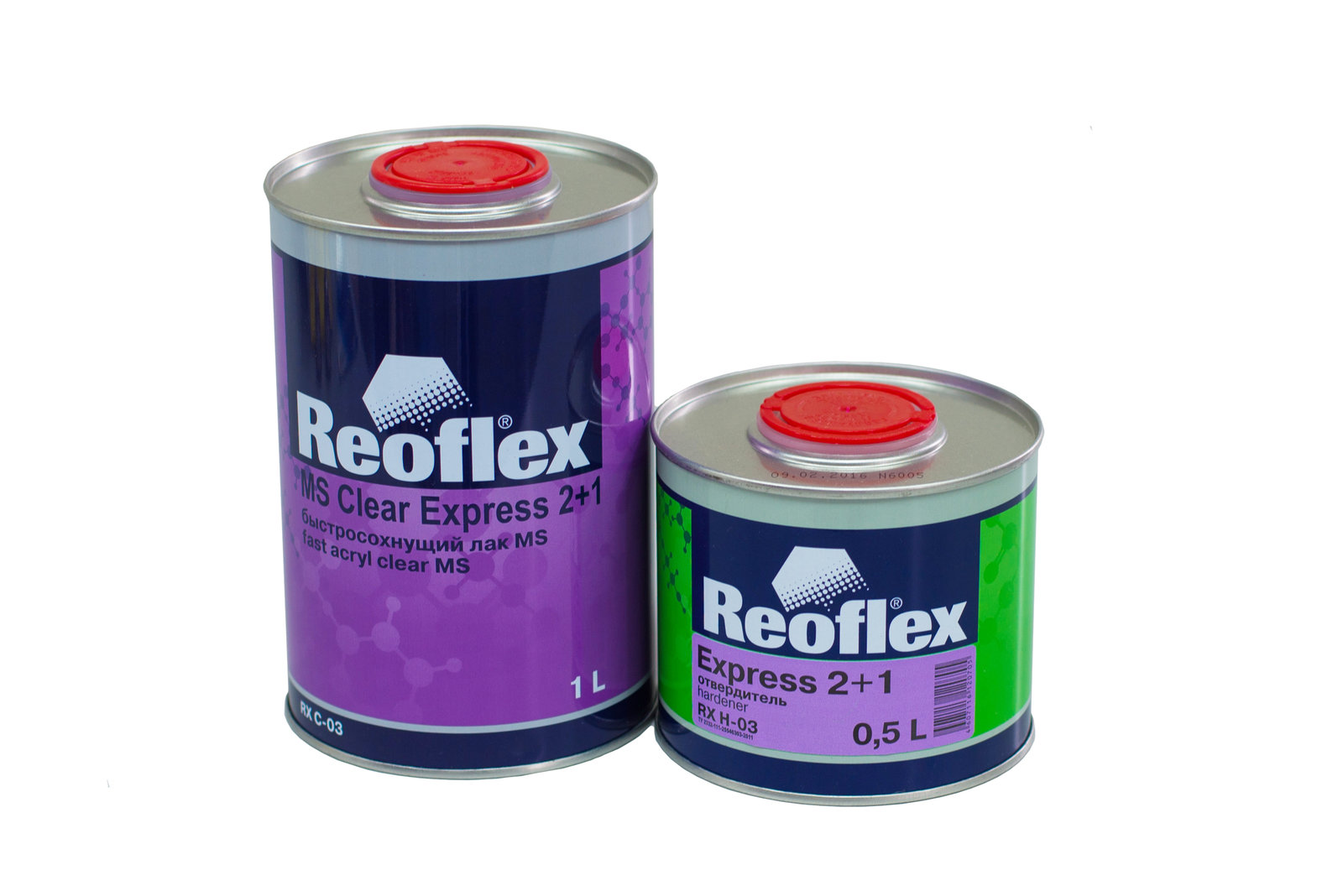 Reoflex Акриловый лак Express 1,0л+0,5л