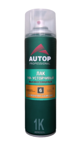AUTOP PROFESSIONAL Лак UV-устойчивый высокоглянцевый (№6) 650 мл