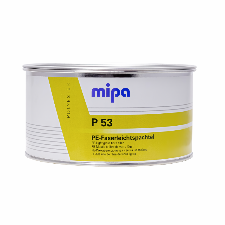 Mipa Шпатлевка стекловолокнистая в комплекте с отвердителем P 53 1l