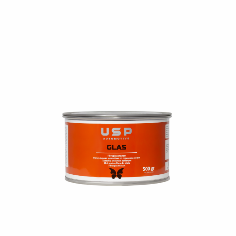 USP Шпатлёвка со стекловолокном Glas 0,5 кг (green)