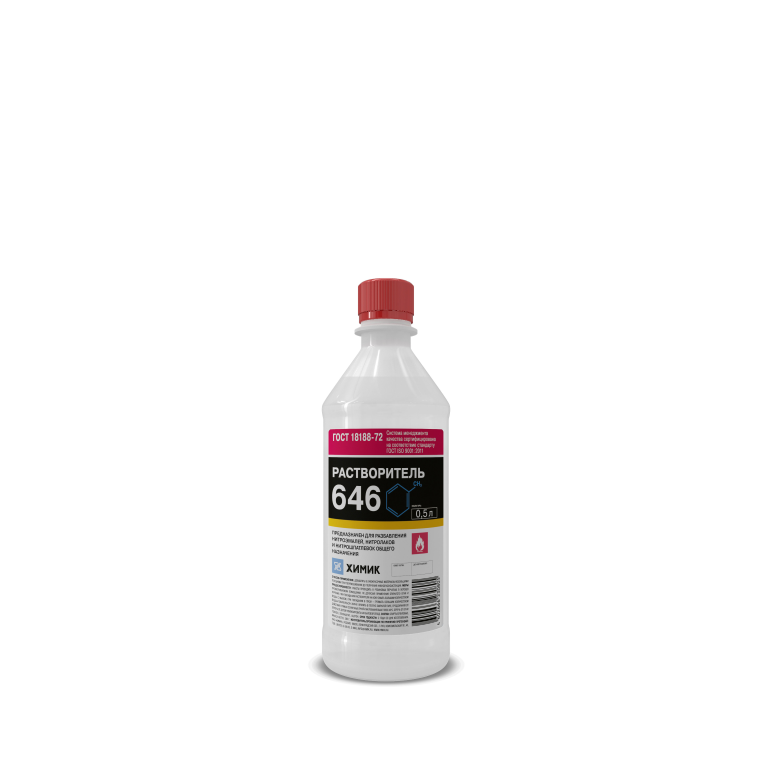 Купить Химик Растворитель 646 0,5л.