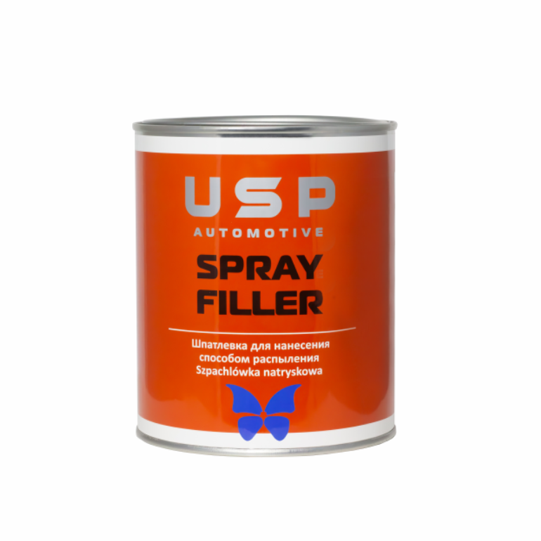 USP Жидкая шпатлёвка Spray Filler 1,2 кг