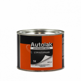 Autolak Структурная краска черная 0,5 л