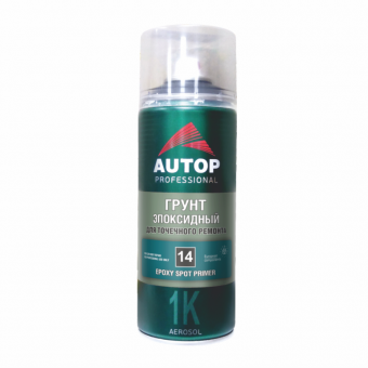 AUTOP Грунт эпоксидный №14 для точечного ремонта 1К Epoxy SPOT Primer серый 520 мл