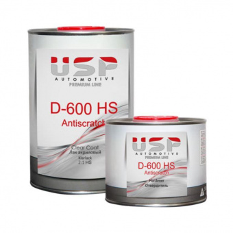 USP RP Лак акриловый D-600 HS Antiscratch 1,5л