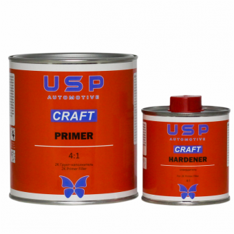 USP Грунт акриловый CRAFT PRIMER Белый 0,8л+0,2л