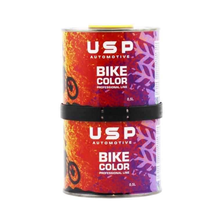 USP Краска Bike Color Moto 1006 0,5л + 0,5л жёлто-оранжевый 