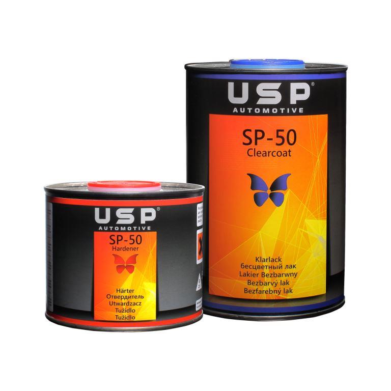 USP Прозрачный акриловый лак SP-50 HS 1+0,5л