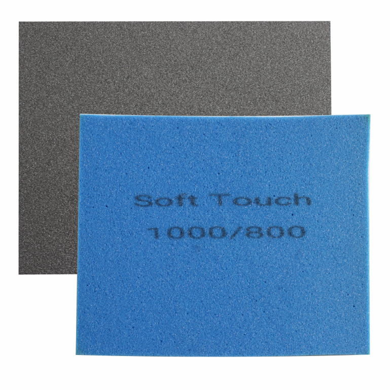 Губка абразивные Soft-Touch, 139х114x5 мм, P220