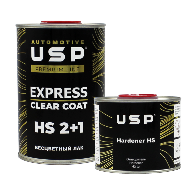 USP Лак акриловый Premium HS Express 1л+0,5л