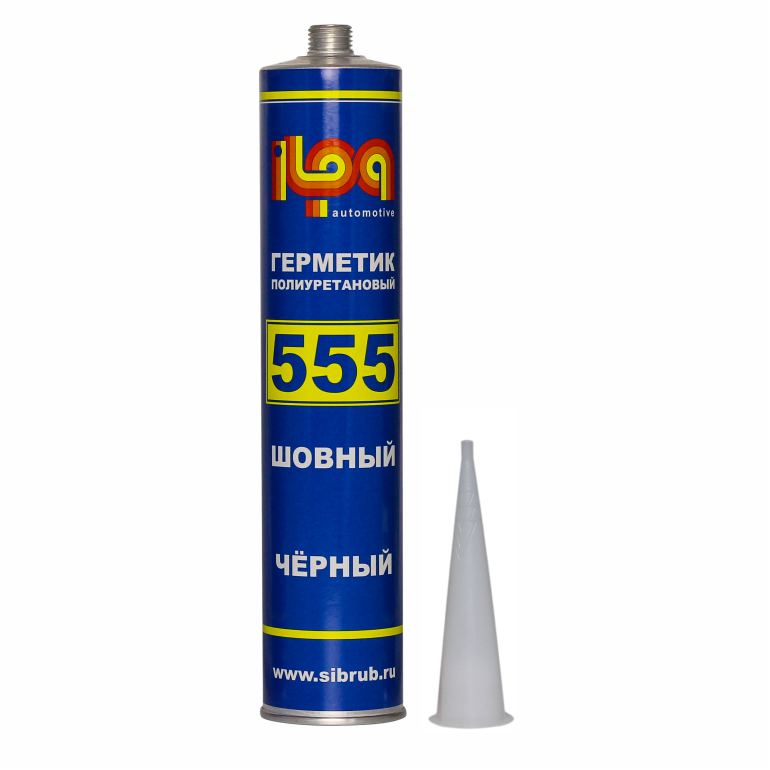 "ILPA" 555 Герметик полиуретановый 310 мл Черный NEW