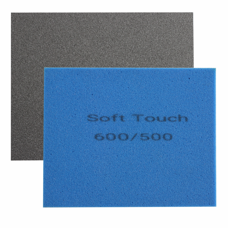 Губка абразивные Soft-Touch, 139х114x5 мм, P180