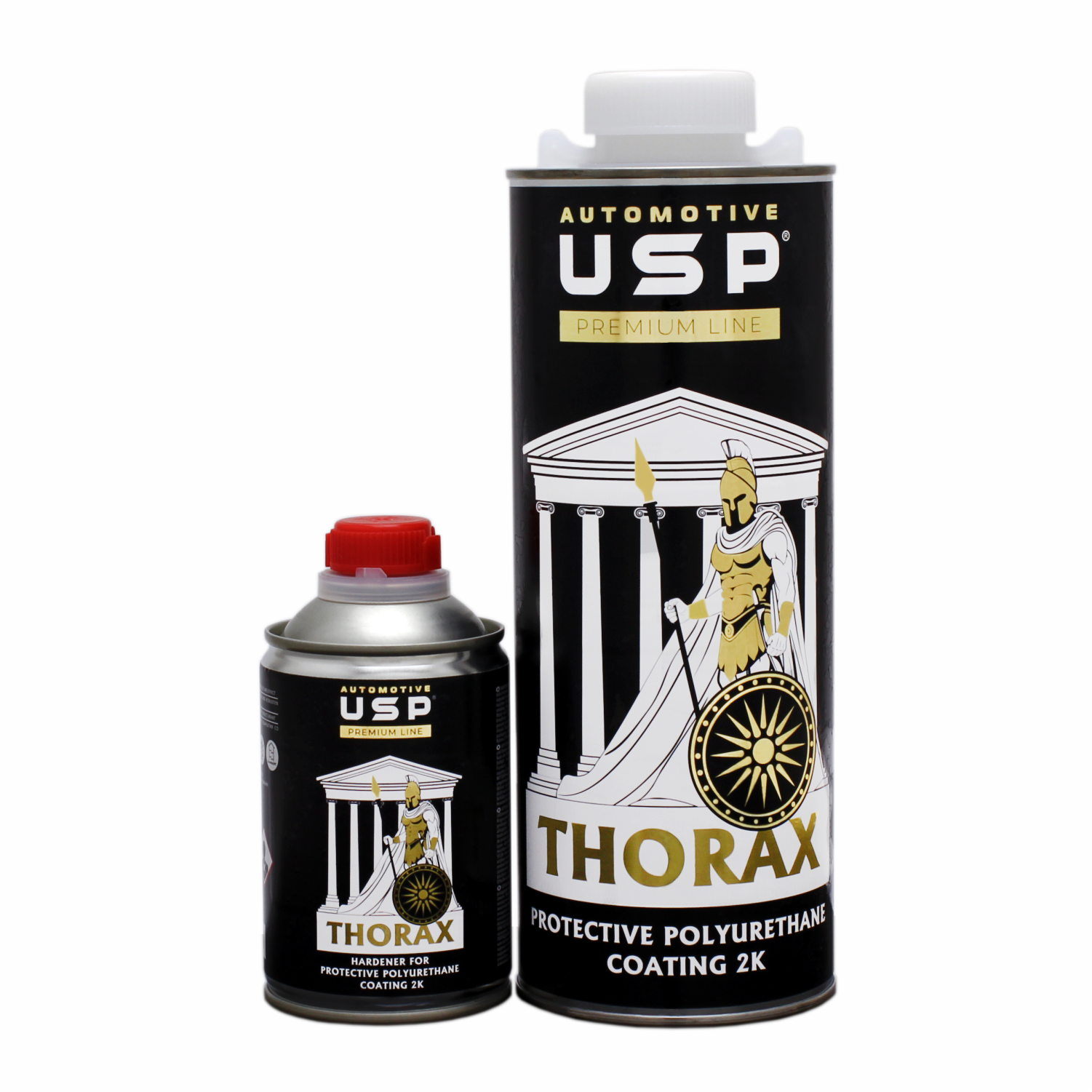 USP THORAX 2К Полиуретановое защитное покрытие 820 гр+180 гр КОЛЕРУЕМОЕ