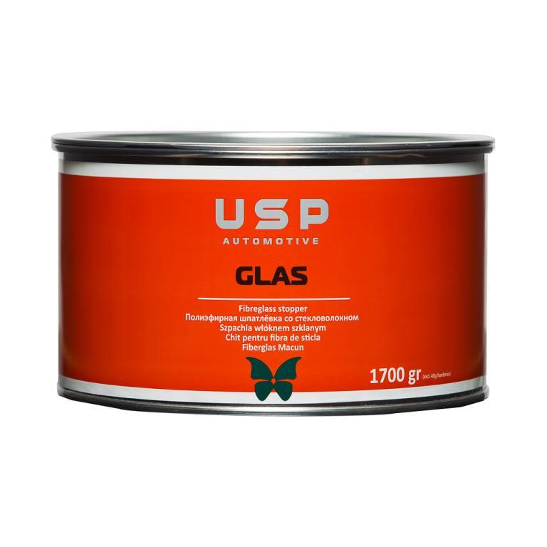 USP Шпатлёвка со стекловолокном Glas 1,7 кг