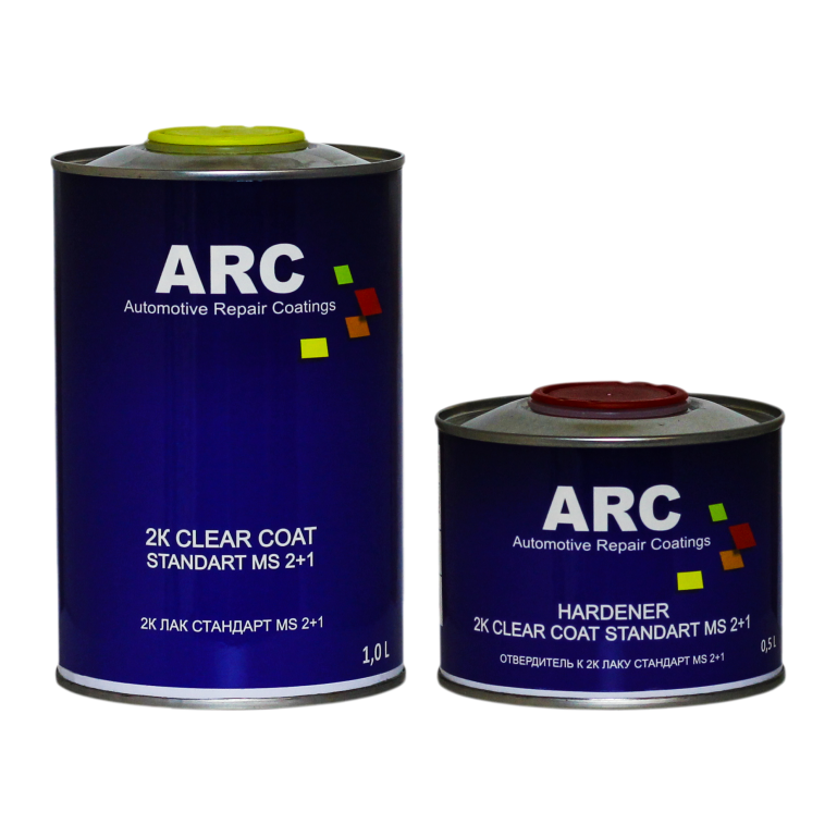 ARC 2K Clear Coat MS 2:1 1L + Hardener 0,5L