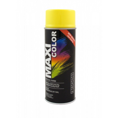 MAXI Color Эмаль Цинково-жёлтая RAL 1018 0,4л