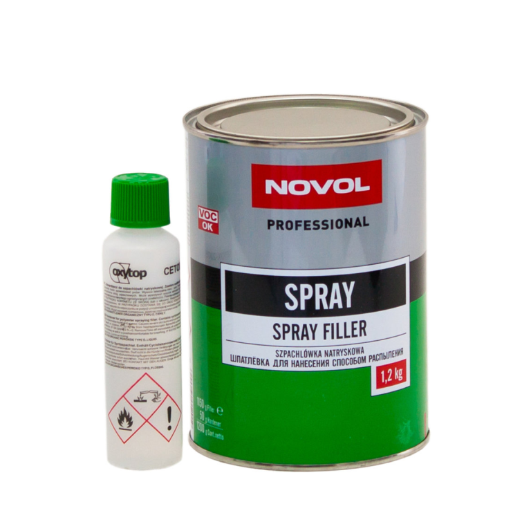 NOVOL Жидкая шпаклёвка "SPRAY" 1,2кг