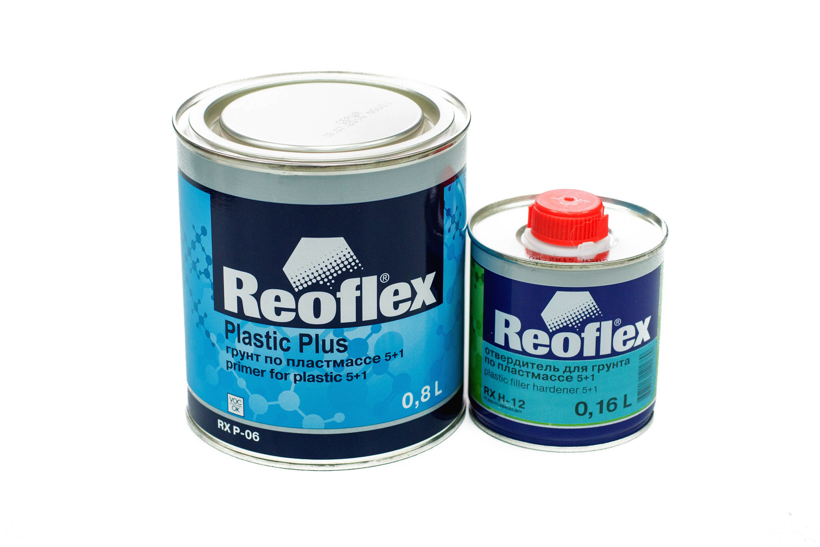 Reoflex Грунт по пластмассе 5+1 (0,8л+0,16л)