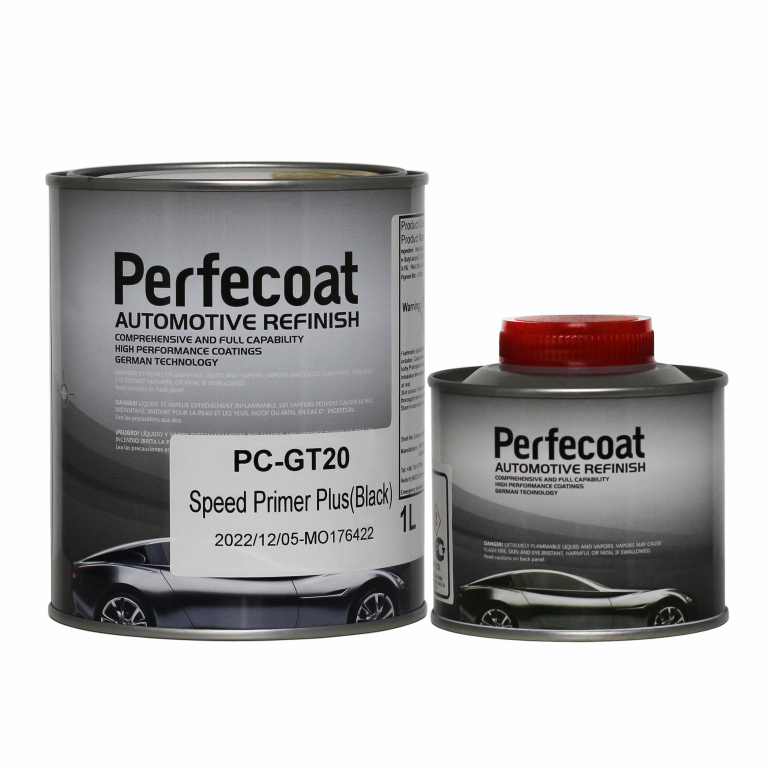 PC-GT20 Грунт Speed Primer Plus 1L Black + Отвердитель PC-GT201 Speed Primer Hardener 0,33L