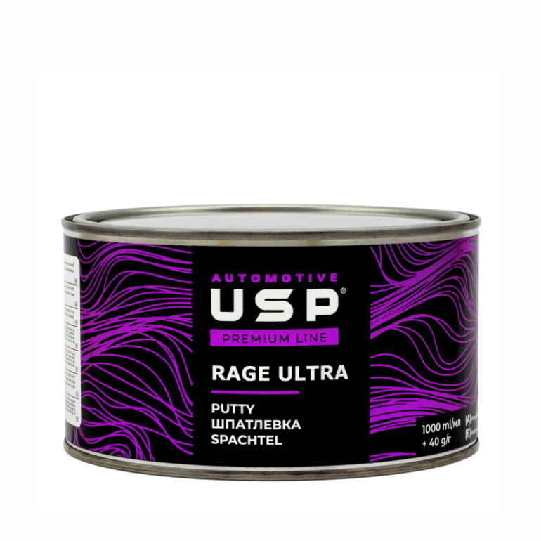 USP Premium Шпатлёвка наполняющая RAGE ULTRA 1л