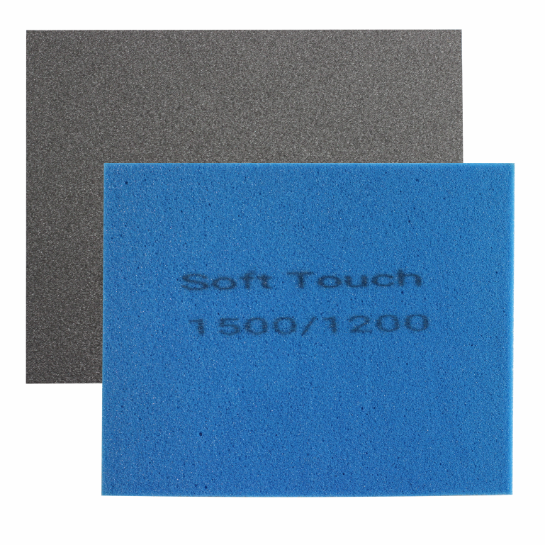 Губка абразивные Soft-Touch, 139х114x5 мм, P280
