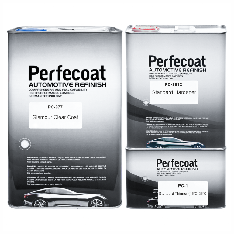 PC-877 Лак Комплект Standart Glamour Clear Coat Kit 8,5L