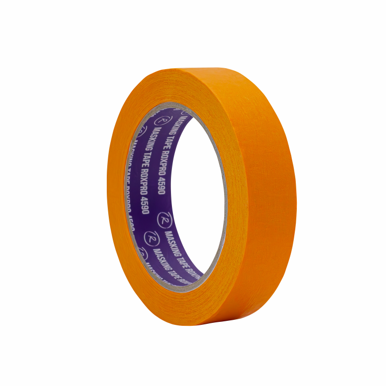 RoxelPro Малярная лента ROXPRO 4590, оранжевая, 24мм х 40м
