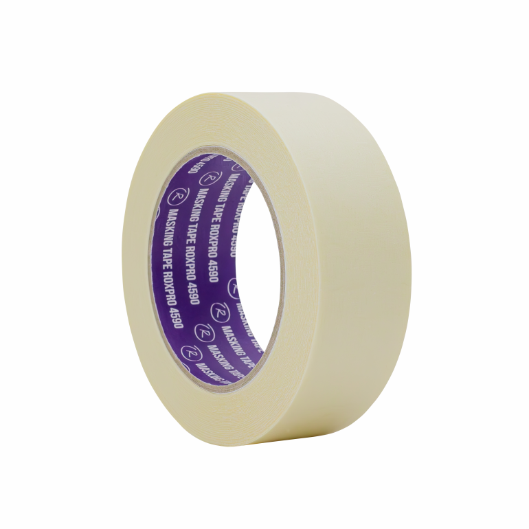 RoxelPro Малярная лента ROXPRO 4590, бежевая, 36мм х 50м