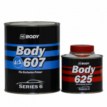 BODY Грунт 607 4:1 (сер.) (0,8л + 0,2л)