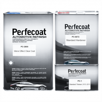 PC-2800 Mirror Effect Standart Clear Coat Kit 8,5L