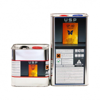 USP Прозрачный лак SP-40 MS 5+2,5л